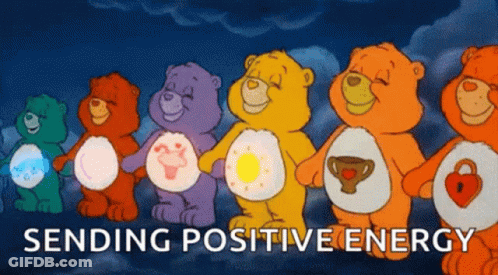 Care Bears Sending Positive Energy GIF