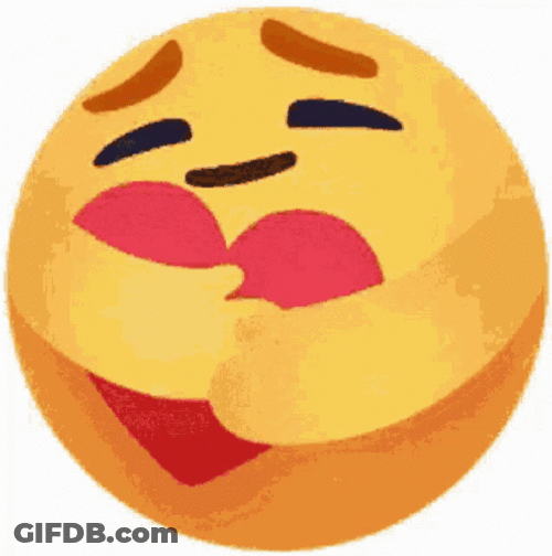 Care Hug Emoji GIF