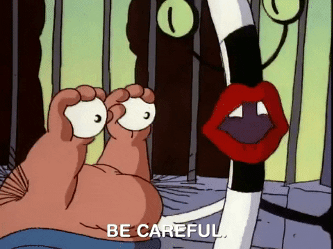 Careful Monster House Eating Humans GIF
