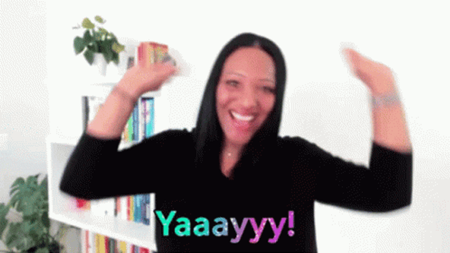 Carin Kilby Clark Yay Meme GIF