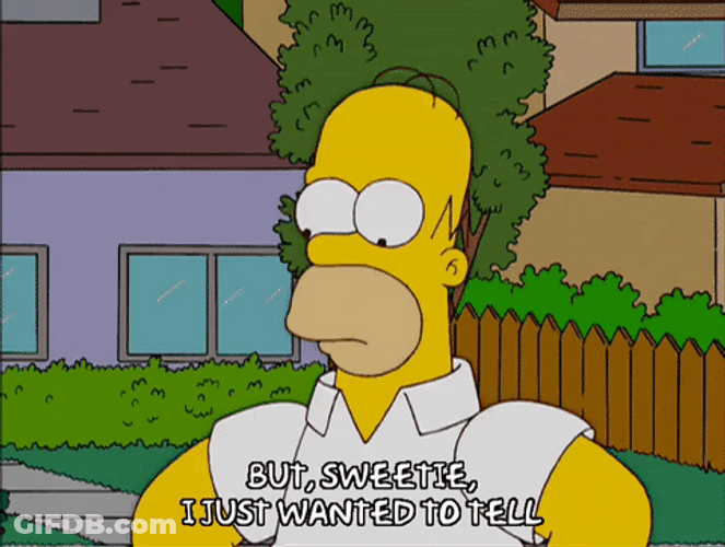 Caring Dad Homer Simpson Consoling Lisa GIF