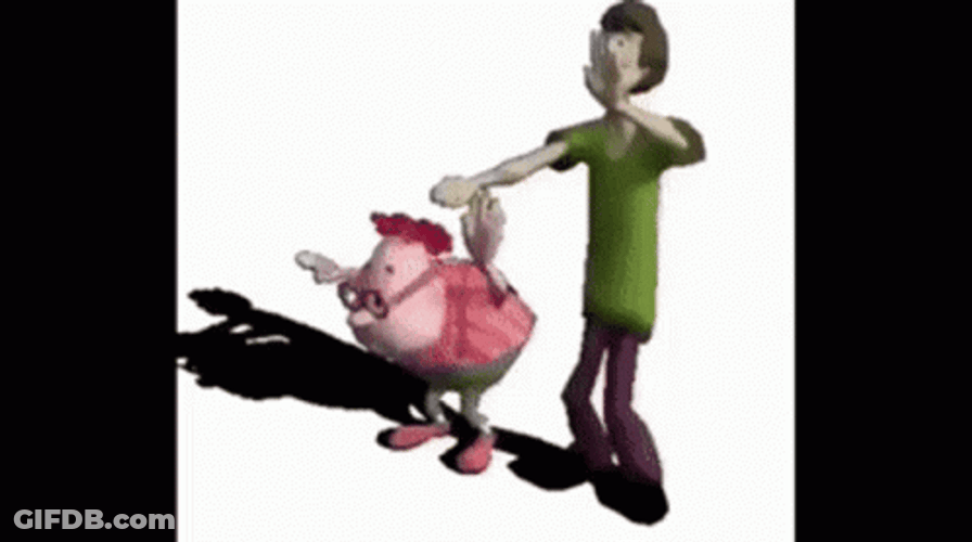 Carl And Shaggy Dancing Meme GIF