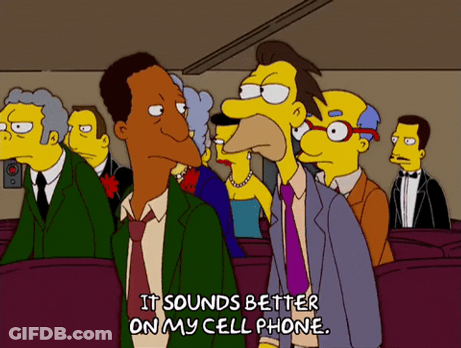 Carl Carlson Sounds Better On My Phone GIF