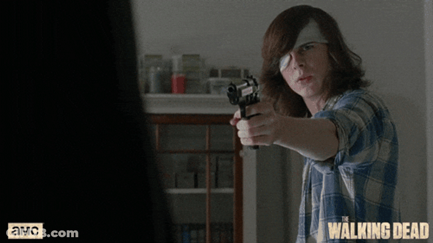 Carl Poppa Holds Guy Pointing GIF