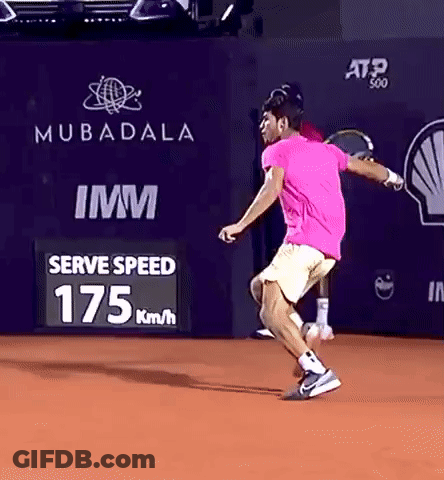 Carlos Alcaraz Slide GIF
