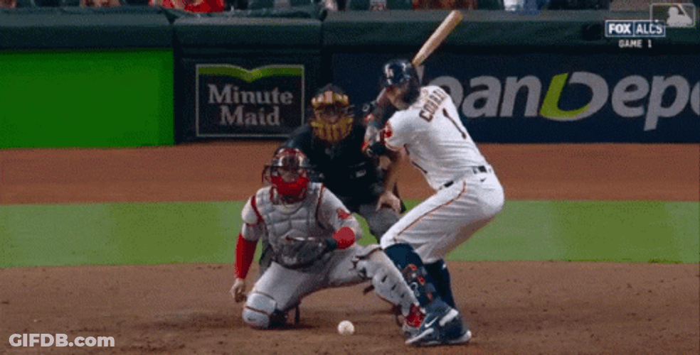 Carlos Home Run Baseball Hit Score GIF