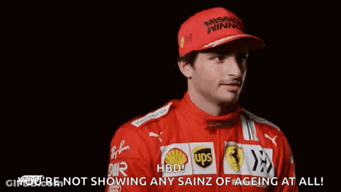 Carlos Sainz Ferrari GIF
