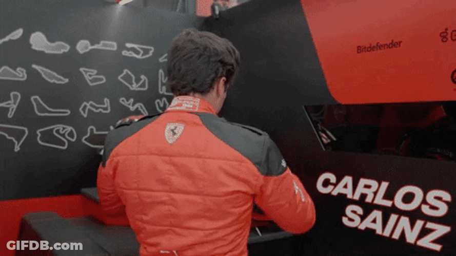 Carlos Sainz Jr. Told You GIF