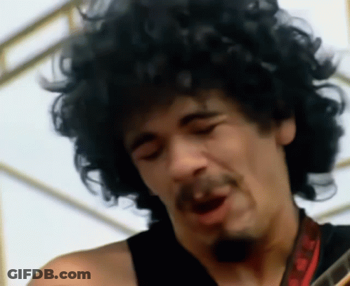 Carlos Santana Woodstock GIF