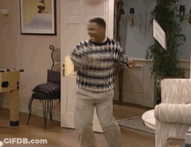 Carlton Back Flip Moves GIF