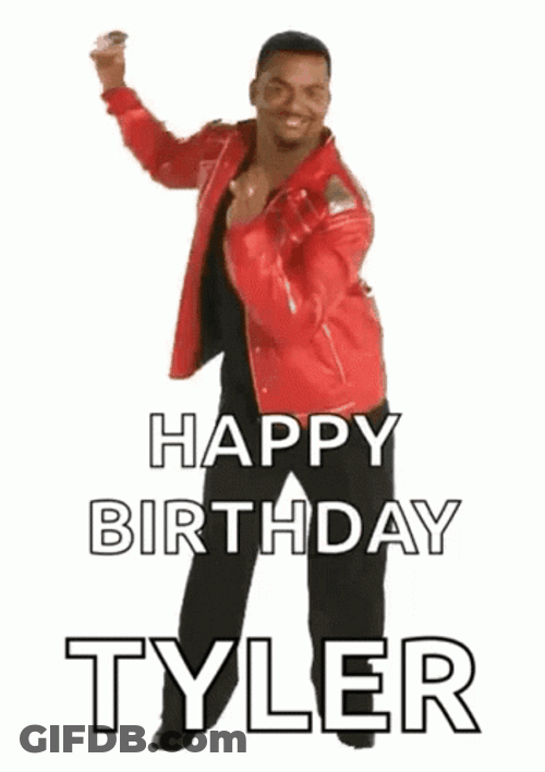 Carlton Dance Happy Birthday Greetings GIF