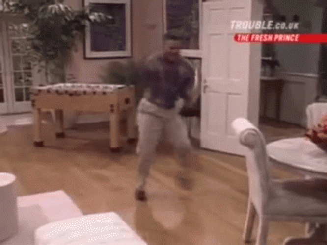 Carlton Dance With Split GIF