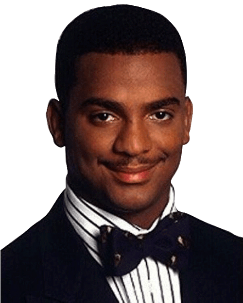 Carlton Smile And Sparkling Eyes GIF