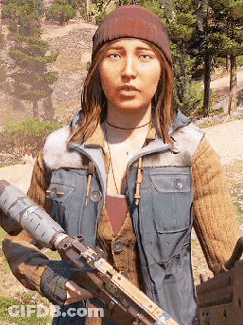 Carmina Rye Far Cry5 GIF