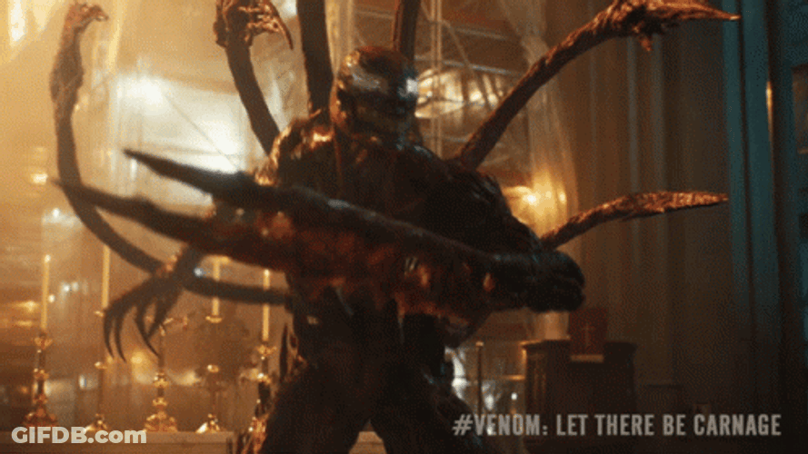 Carnage Defense Position Roar GIF