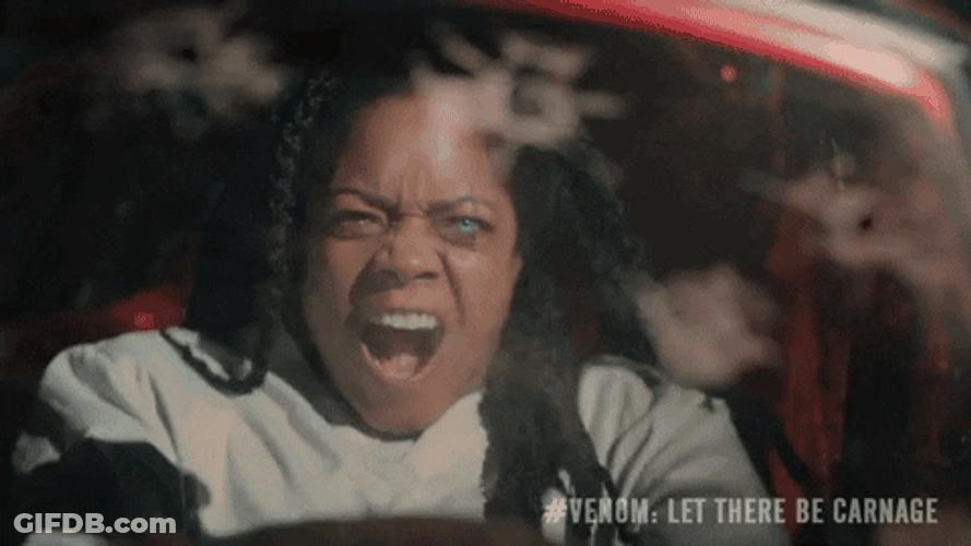 Carnage Movie Naomie Harris Scream GIF