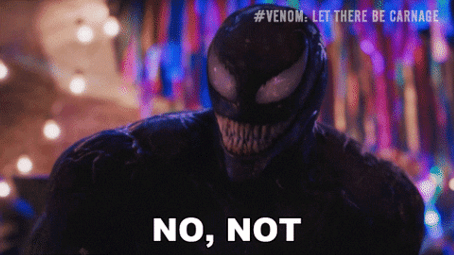 Carnage Venom Not My Type GIF