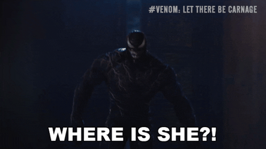 Carnage Venom Where Is She GIF
