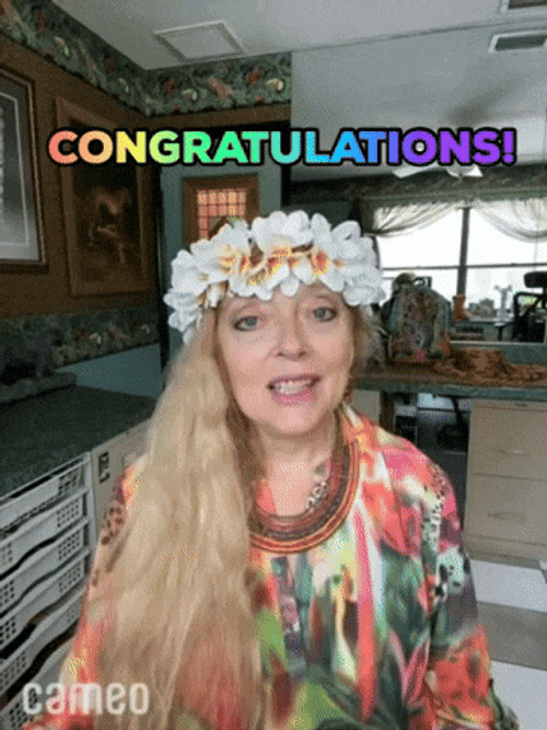 Carole Baskin Congratulations On Your Engagement GIF