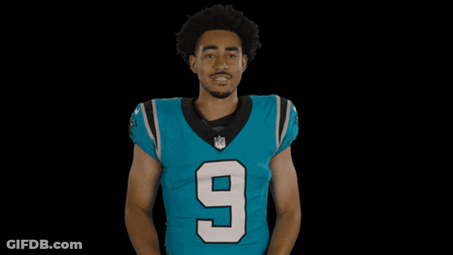 Carolina Panthers Bryce Young GIF