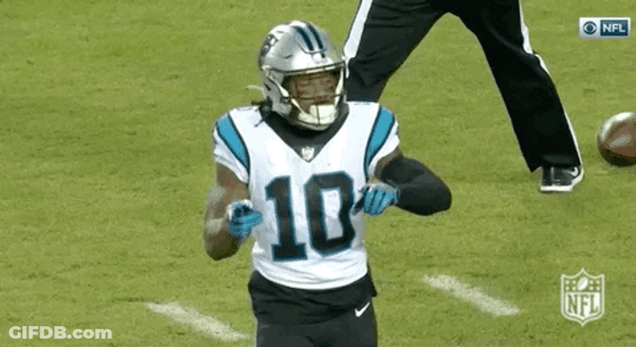 Carolina Panthers Curtis Samuel GIF
