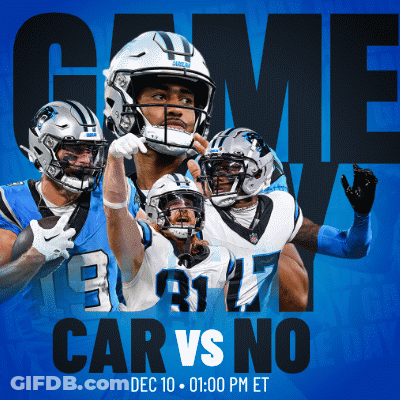 Carolina Panthers Football Game Poster GIF