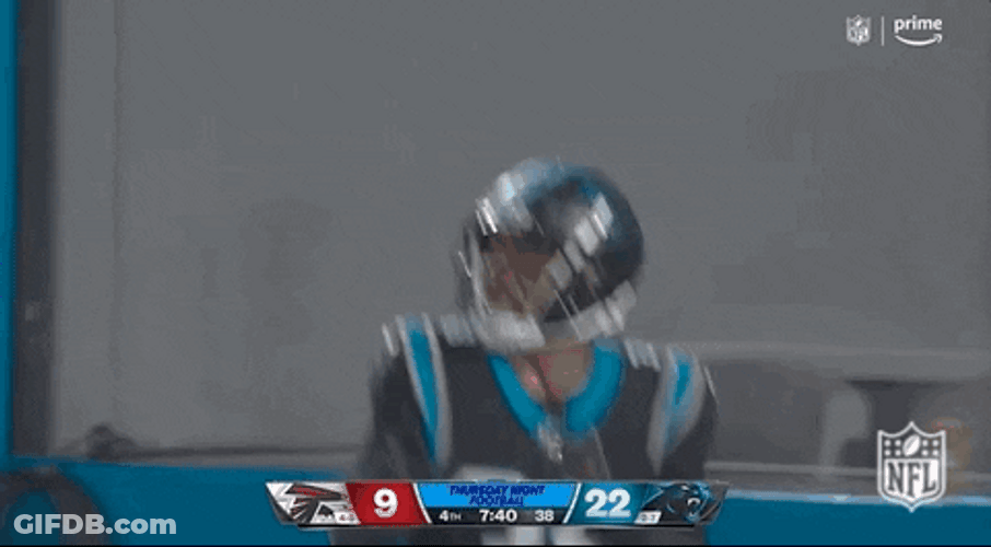 Carolina Panthers Myles Hartsfield Jumping GIF