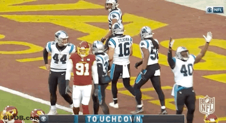 Carolina Panthers Touchdown Celebration GIF