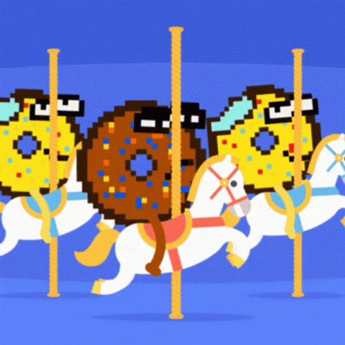 Carousel Time To Make The Donuts GIF