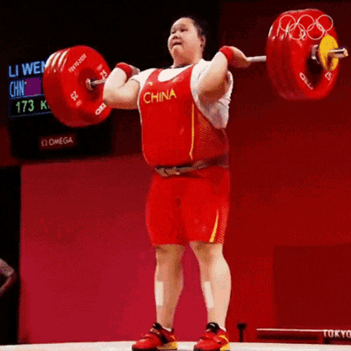 Carry The Weight Li Wenwen GIF