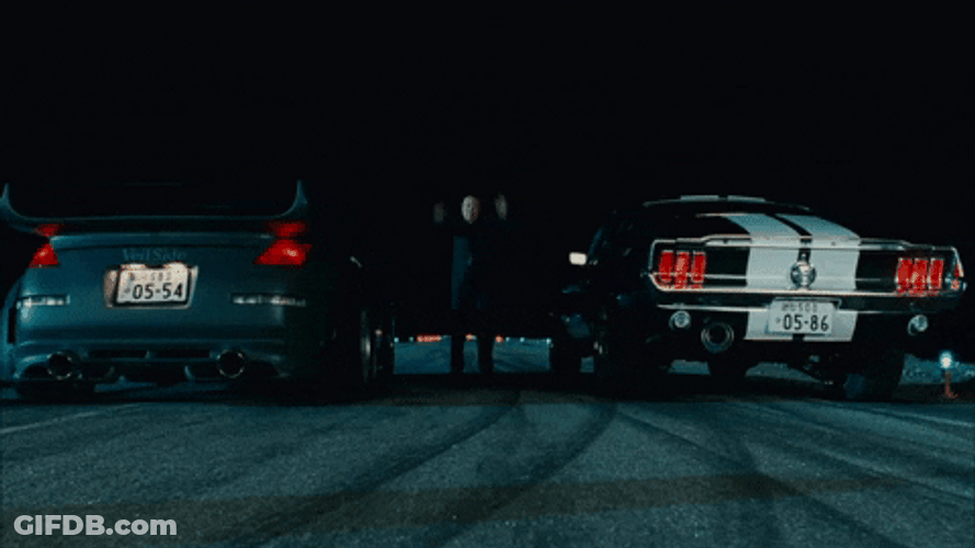 Cars Drag Race GIF
