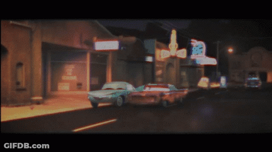 Cars Movie Mater Flashbacks GIF