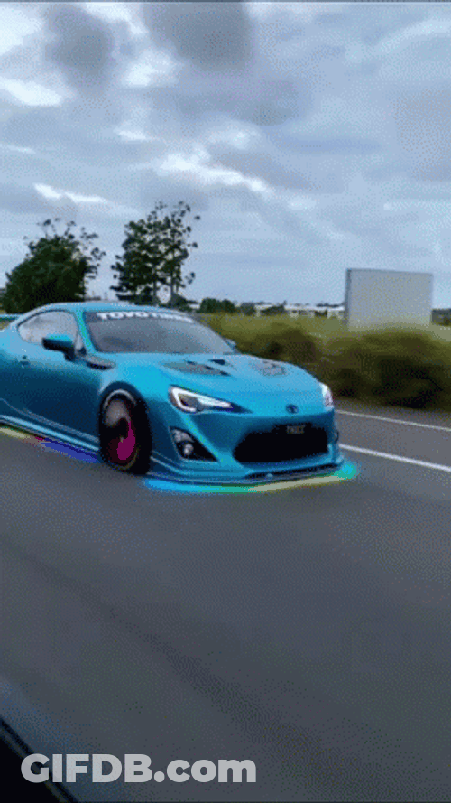 Cars Under Light GIF