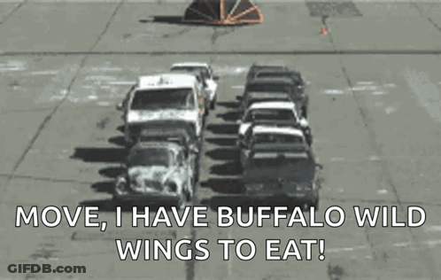 Cars With Move And Buffalo Wild Wings GIF