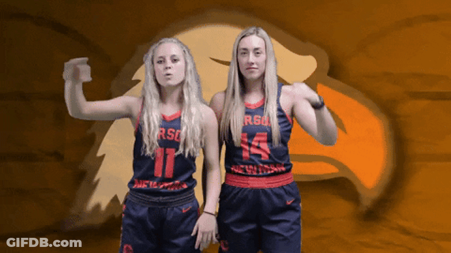 Carson Athletics Funny Salute GIF