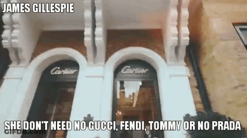 Cartier Store She Doesn't Need No Gucci GIF