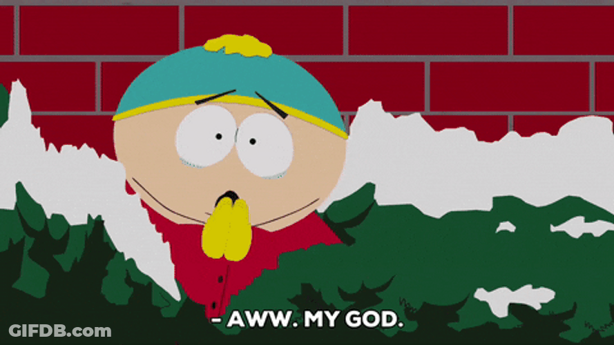 Cartman Finds Cupid Love GIF