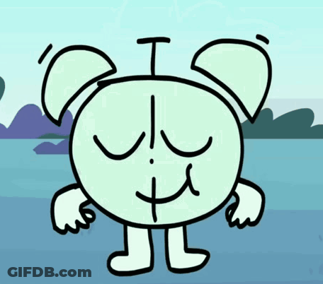 Cartoon Alarm Clock With Face And Limbs GIF