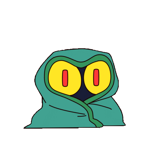 Cartoon Alien Dancing Transparent Sticker GIF