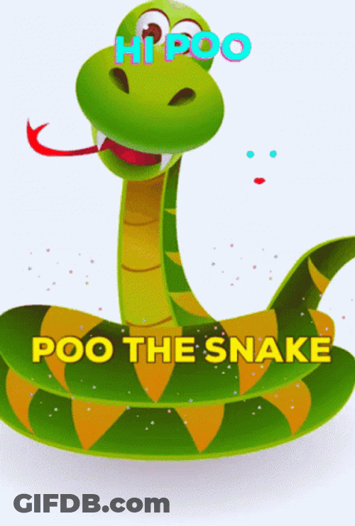 Cartoon Anaconda Snake GIF