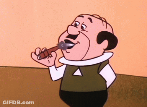 Cartoon Animals Jumping In Air GIF