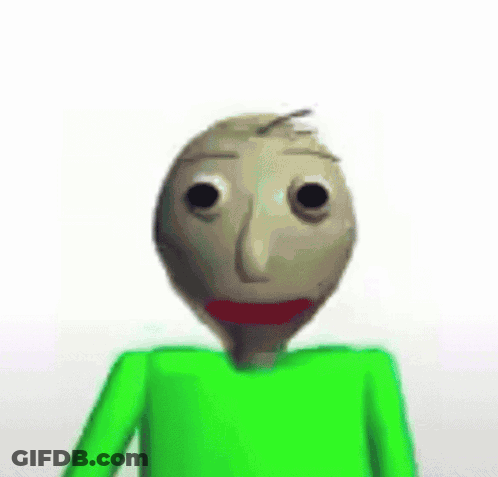 Cartoon Asking If Anyone Wants To Watch Him Swim GIF