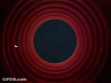 Cartoon Background Saying That's All Folks GIF
