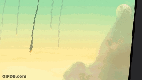 Cartoon Banner Saying Tar Defender GIF
