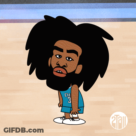 Cartoon Basketball Player Number 3 GIF