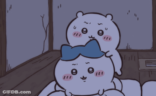 Cartoon Bear With Blue Bow Tie GIF