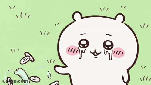 Cartoon Bear With Tear GIF