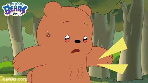 Cartoon Bear With We Baby Bears GIF