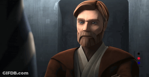Cartoon Bearded Character In Brown Shirt GIF