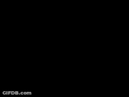 Cartoon Bird And Fish With Bubbles GIF